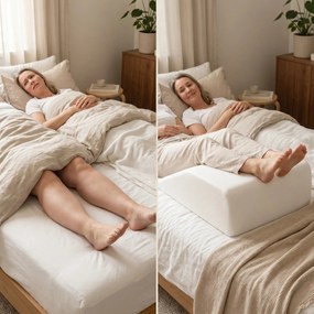 Perna ortopedica ridicare picioare, memory foam, multifunctionala