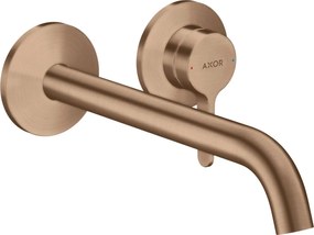 Baterie lavoar incastrata red gold periat Hansgrohe Axor One Red gold periat