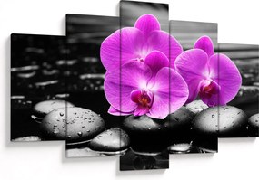 Tablou - Orhidee violet (150x105 cm)