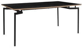 Masă de dining neagră 90x180 cm Alto – Støraa