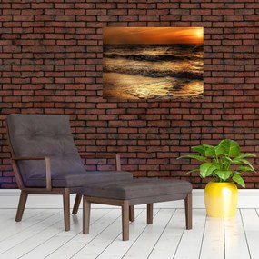 Tablou - Valuri la mal (70x50 cm)