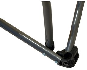Cattara 13467 Scaun pliant de camping Merit Foldi, negru