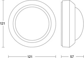 STEINEL 006532 - Senzor de miscare IS360-3 alb