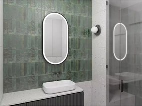 Oglinda ovala LED Dubiel Vitrum Solaris 50x100 cm