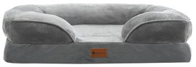 Juskys Pat pentru caini Sheena M 72 x 60 cm - gri