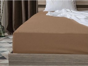 Cearsaf Jersey HIGHFIT maro 90 x 200 cm