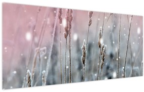 Tablou - Peisaj de iarnă (120x50 cm)