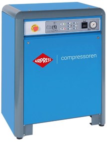 Compresor liniștit cu două pistoane APZ 600+ 10 bar 5,5 CP/4 kW 400 V 555 l/min 3 l - conexiune stea-triunghi 34350-S