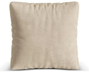 Pernă pentru canapea modulară bej cu tapițerie din catifea Martina – Micadoni