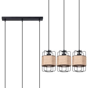 Lustră pe cablu Sollux SL.1301 GIZUR 3xE27/15W/230V