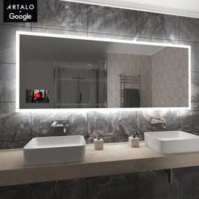 SMART oglindă LED cu iluminare M1 + SmartScreen with Google TV