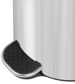 Alda Coș de gunoi cu pedală Soft Close FreedomFresh 5 l, oțel inoxidabil lucios, 5 l