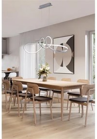 Searchlight 36524GY - Lustră LED reglabilă suspendată pe cablu MAISIE LED/41W/230V