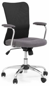 Fotoliu de birou Andera (negru + gri). Promo -7%. 1048763