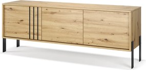 Comodă TV Nexo TV – 150x40x57 cm – Stejar Artisan
