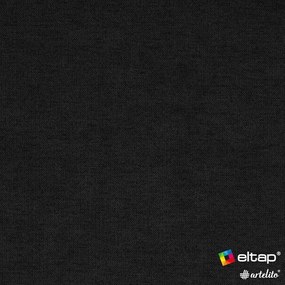 Canapea gri închis extensibilă/cu spațiu de depozitare cu tapițerie din chenille 214 cm Fulgeo – ELTAP