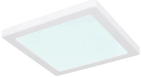 Plafoniera LED design modern LASSE alb 21,7x21,7cm