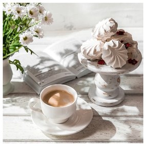 Tablou din sticlă 30x30 cm Meringue – Styler