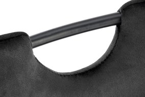 Scaun K521 velvet negru