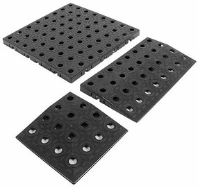 Pad scaun AvaTile 203 x 203 x 1,6 cm, negru