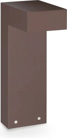 Stalp iluminat exterior IP65 SIRIO PT1 H30 COFFEE