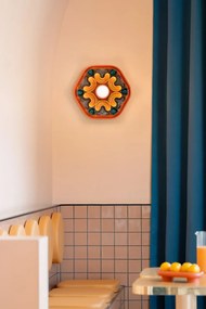 Aplica de perete din ceramica design italian Phytia