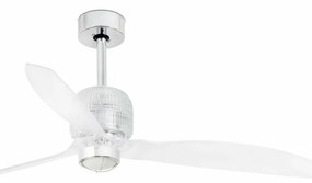 Lustra cu Ventilator si telecomanda DECO FAN M transparent