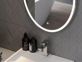Mexen Elz oglindă de baie iluminată 60 x 80 cm, LED 6000K, antiaburire - 9802-060-080-611-00