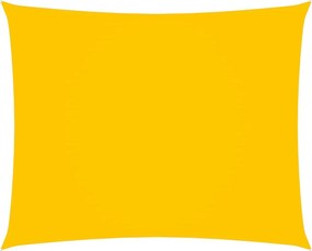 vidaXL Parasolar, galben, 3x4 m, țesătură oxford, dreptunghiular