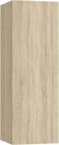 vidaXL Comodă TV, stejar Sonoma, 30,5x30x90 cm, lemn prelucrat