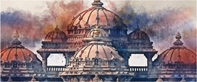 Tablou - Akshardham, New Delhi, India (120x50 cm)