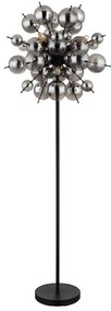 Lampadar Globo 15633SS UDO 6xE14/25W/230V negru/fumuriu