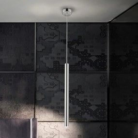Pendul LED dimabil design modern minimalist Varas crom SV-373084