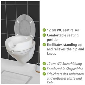 Scaun de WC ridicat Secura – Wenko