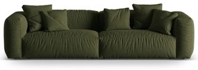 Canapea modulară verde 320 cm Martina – Micadoni Home