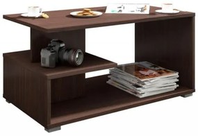Masa de cafea, placa laminata, wenge, 90x51x45 cm