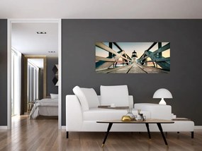 Tablou - pe dig (120x50 cm)