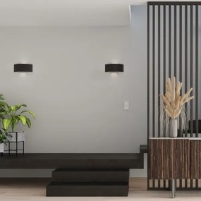 Aplică MAGNUS 2xG9/40W/230V neagră Sollux SL.0937