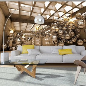 Fototapet - Modernă - 3D arhitectură (254x184 cm)