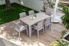 DAVIDE masă din plastic , gri