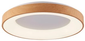 Lustra LED cu telecomanda design slim SANTANA TOP 68 CCT WO