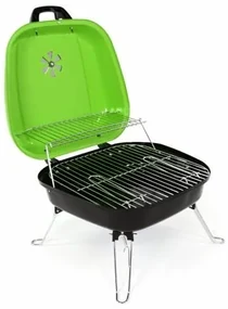 Grătar portabil de cărbune Garth - verde