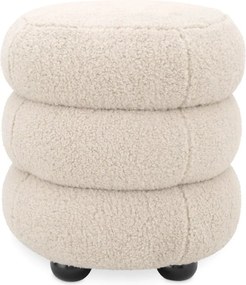 Taburete elegant design LUX Tulum, Brisbane cream