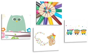 Set tablouri într-un design jucăuș