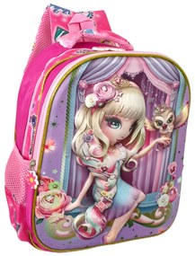 Ghiozdan pentru scoala si gradinita 3D cu luminite, 33 x 28 x 16 cm, GS48