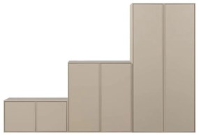 Dulap modular crem din lemn de pin 300x200 cm Daily – vtwonen