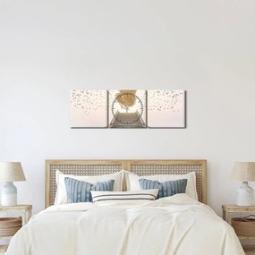Tablou - Pod spre necunoscut (cu ceas) (90x30 cm)