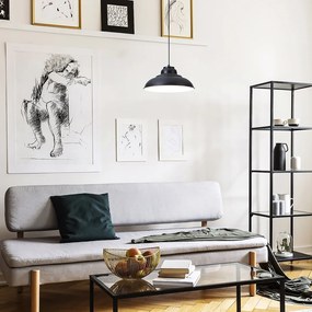 Pendul design industrial Dragan negru