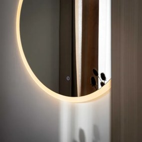 Zuma Line D2311-80-LED Oglindă LED pentru baie cu dimmer 36W/230V 3000/4000/6000K diametru 80 cm IP44