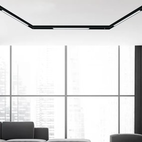 Corp de iluminat LED pentru sistem pe șine MAGNETIC TRACK 1xLED/12W/48V